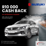 R10 000 CASH BACK Special Offer