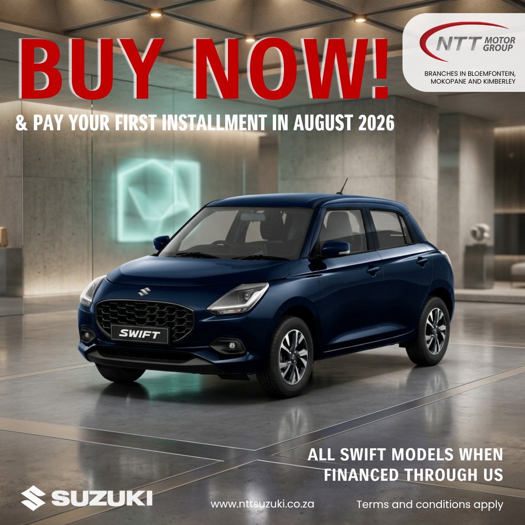 Suzuki Swift – Buy Now, Pay August 2026 Special Offer