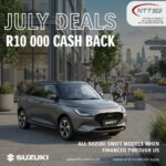 Suzuki Swift – R10 000 Cash Back Special Offer